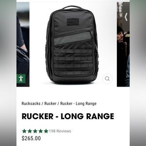 GoRuck military green backpack